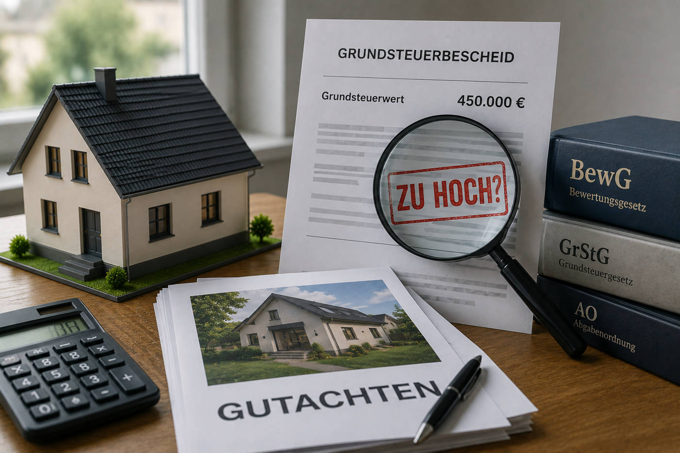 Grundsteuerwert zu hoch? Wann ein Gutachten gegen den Bescheid hilft